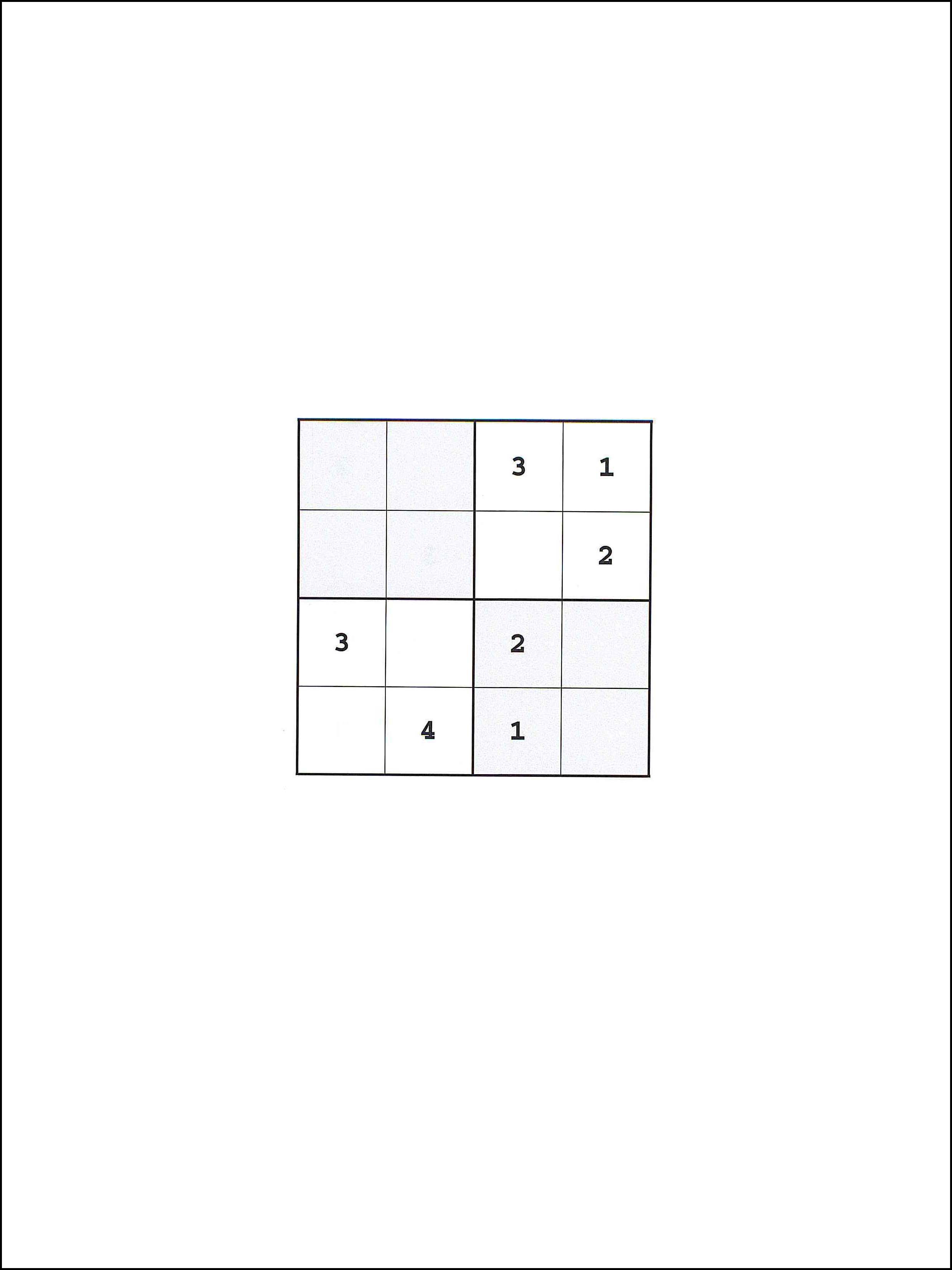 Sudoku 4x4 29