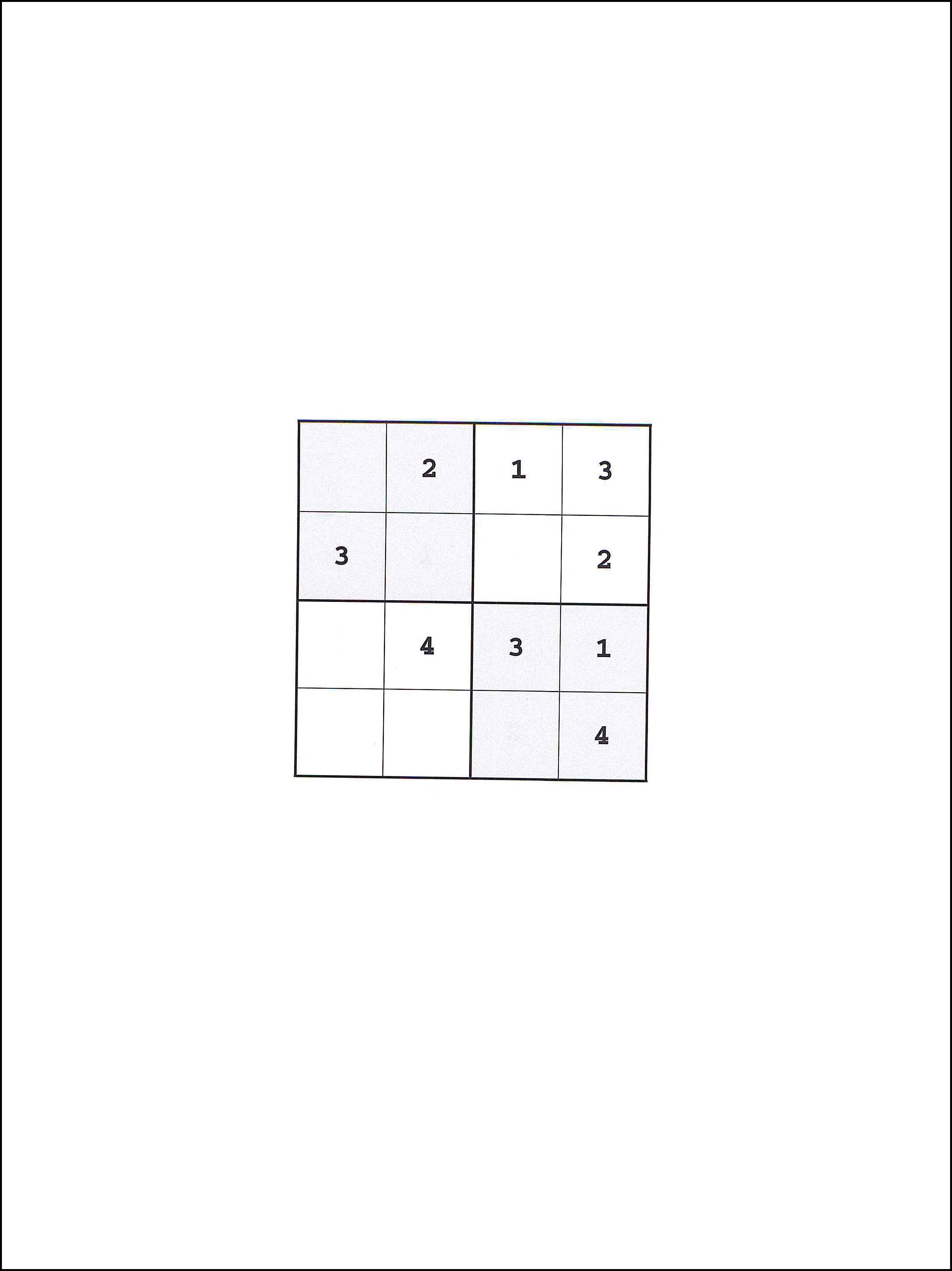 Sudoku 4x4 53