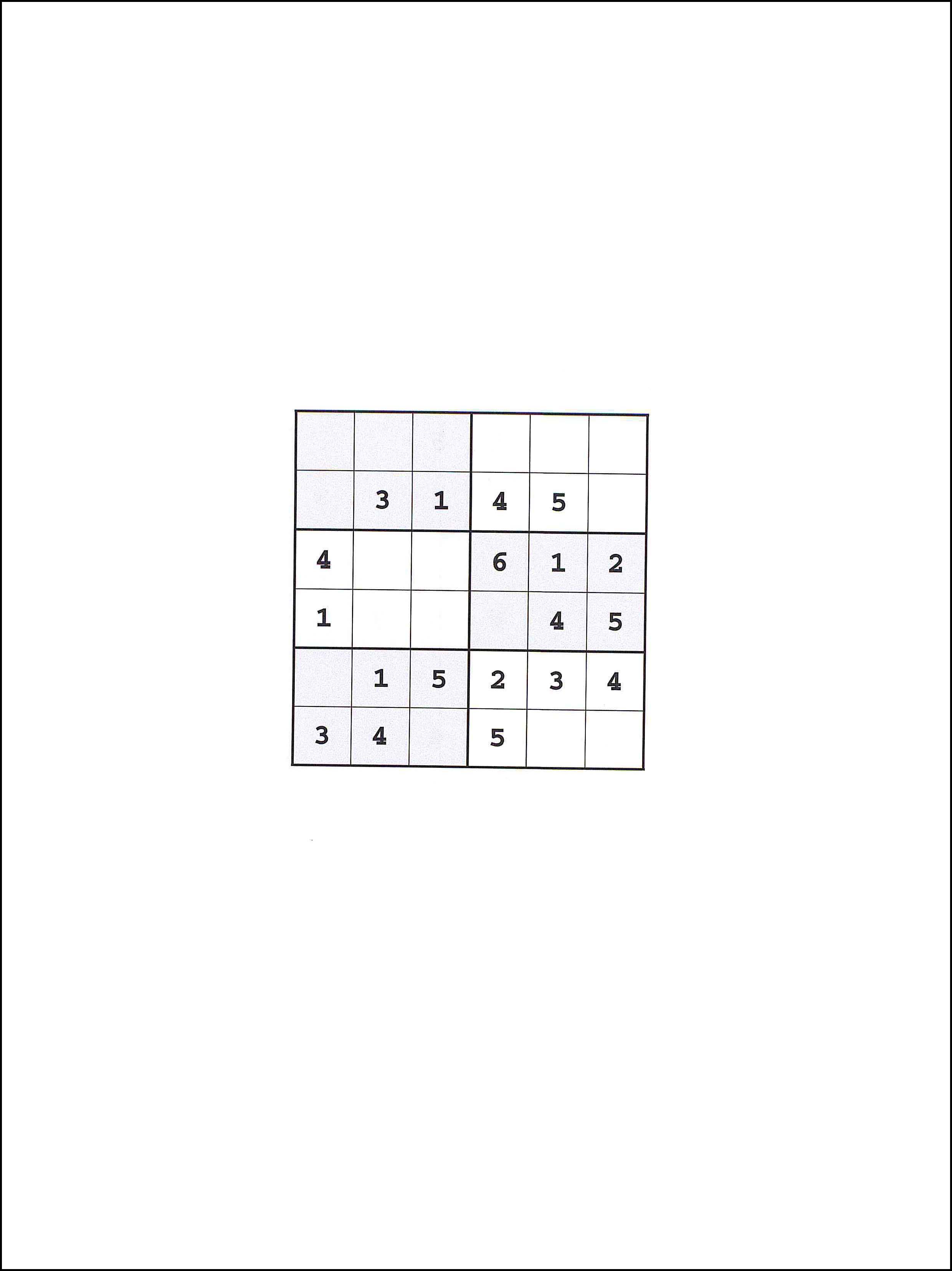 Sudoku 6x6 48