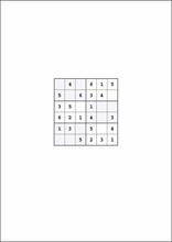 Sudoku 6x637