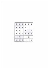 Sudoku 6x639