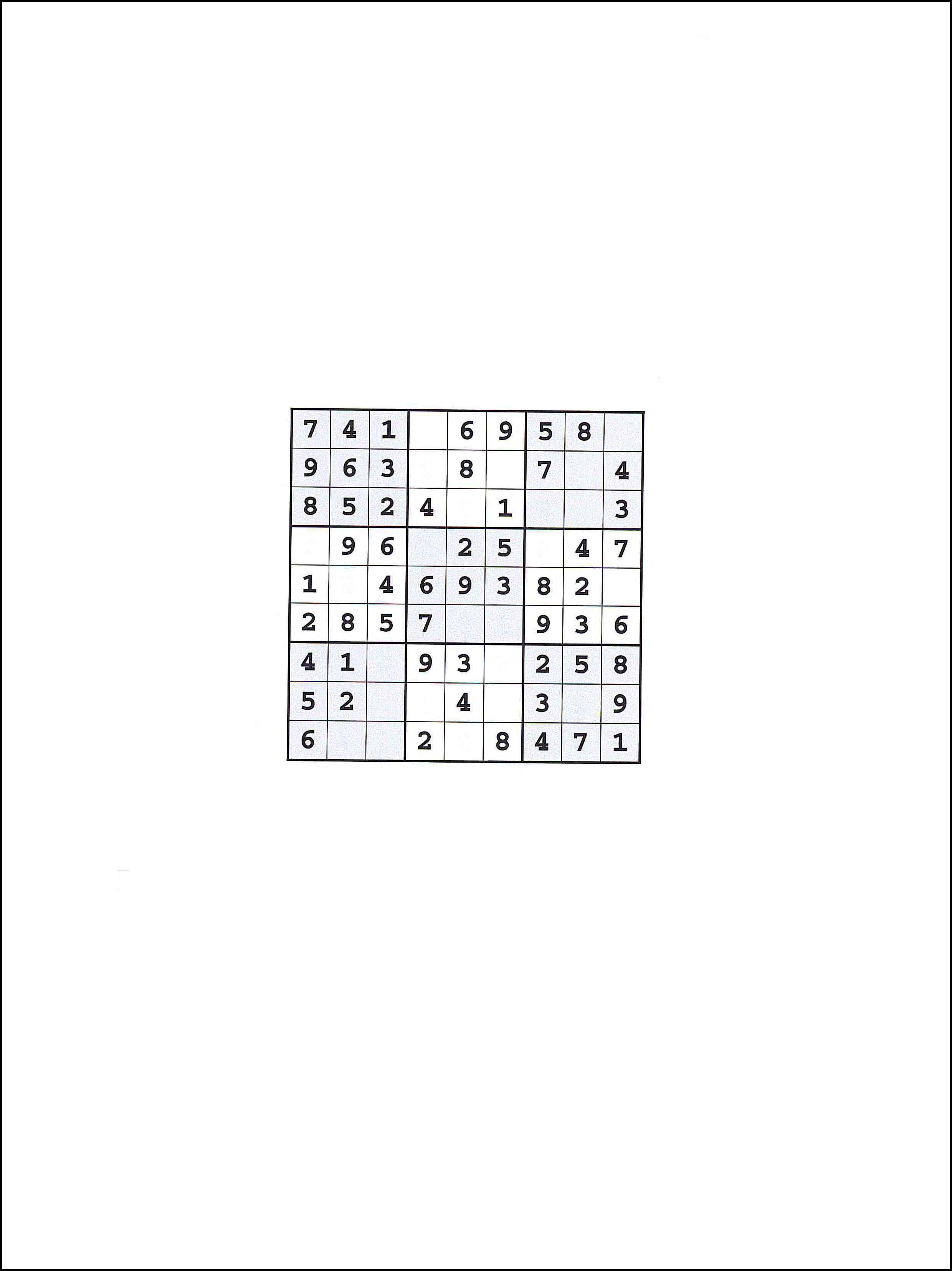 Sudoku 9x9 90