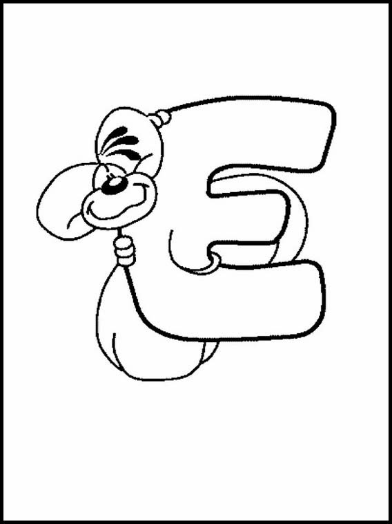 Alfabetet med ritningar 65