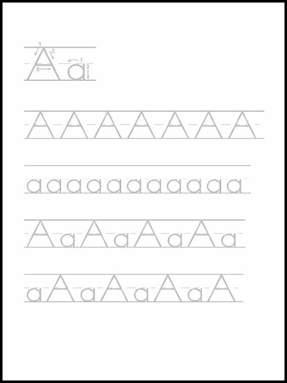 Kalligrafi Alfabetet 1